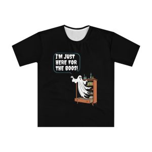 Ghost Loose T-shirt | Just Here for the Boos Halloween Shirt