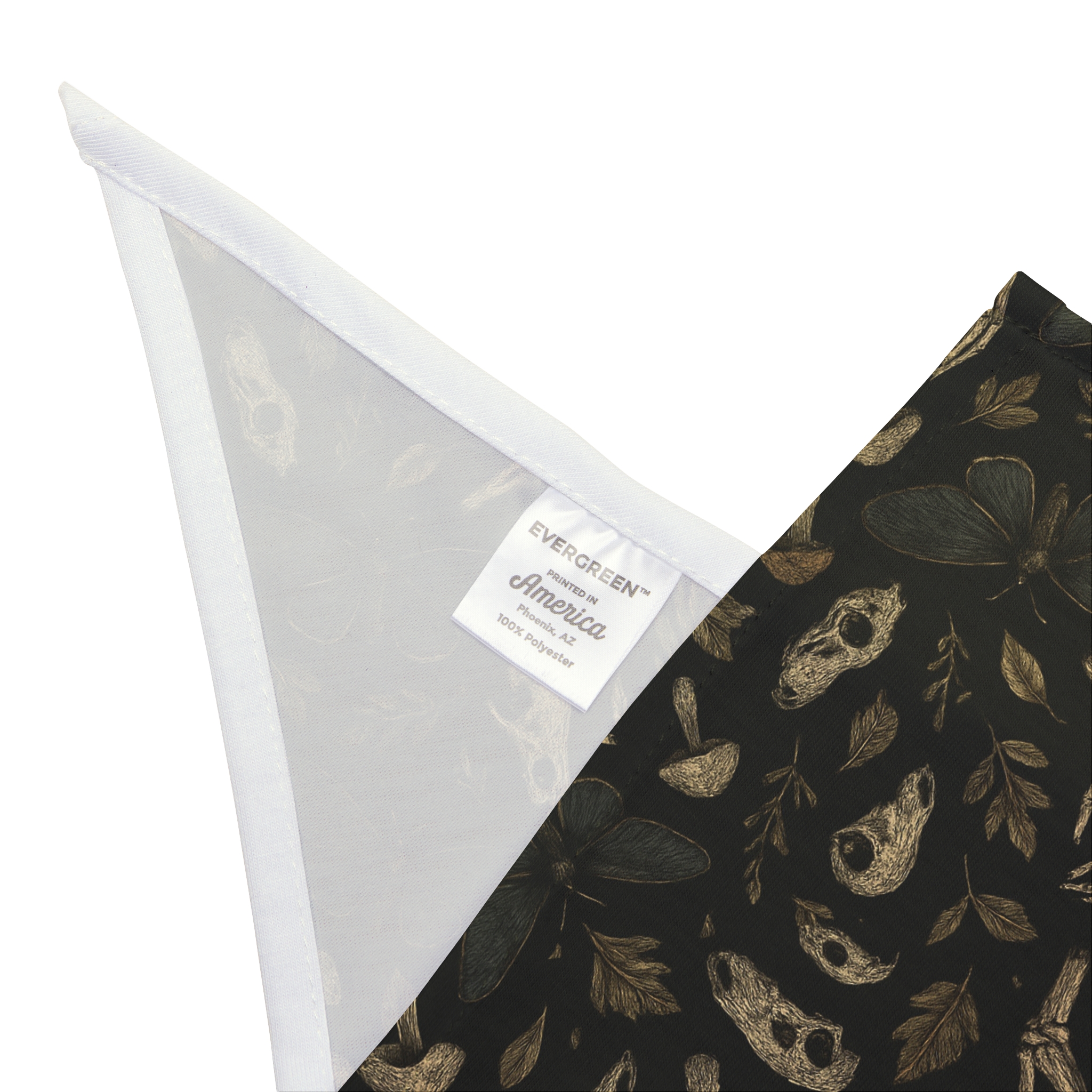 Chic Pet Bandana for Stylish Dogs - Mushrooms & Nature Inspired Design - Image 3